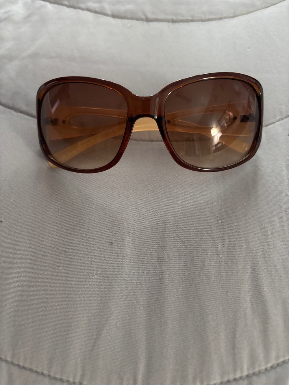 Esprit Oversized Tortoiseshell Brown Gradient Sunglasses